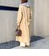 ウォッシャブルLIGHT TRENCH COAT