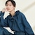 【RM denim】フリルギャザーデニムブラウス
