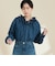 【RM denim】フリルギャザーデニムブラウス