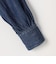 【RM denim】フリルギャザーデニムブラウス