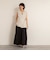 【追加】【MAQWEL/マクウェル】ウォッシャブルソフトタフタワンピース