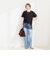 【BECシリーズ】ウォッシャブル裾レースイレヘムＴシャツ
