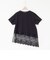 【BECシリーズ】ウォッシャブル裾レースイレヘムＴシャツ