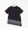 【BECシリーズ】ウォッシャブル裾レースイレヘムＴシャツ