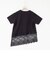 【BECシリーズ】ウォッシャブル裾レースイレヘムＴシャツ