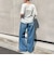 《4サイズ展開》【RM denim】ルーズワイドデニム