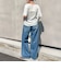 《4サイズ展開》【RM denim】ルーズワイドデニム