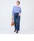 《5サイズ展開》【RM denim】センタープレス裾デザインデニム