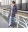 《5サイズ展開》【RM denim】センタープレス裾デザインデニム