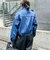 【RM denim】バックひねりデザインショート丈Gジャン