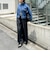 【RM denim】バックひねりデザインショート丈Gジャン