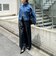 【RM denim】バックひねりデザインショート丈Gジャン