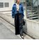【RM denim】バックひねりデザインショート丈Gジャン