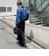 【RM denim】バックひねりデザインショート丈Gジャン