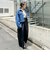 【RM denim】バックひねりデザインショート丈Gジャン