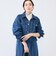 【RM denim】バックひねりデザインショート丈Gジャン