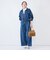 【RM denim】バックひねりデザインショート丈Gジャン