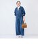【RM denim】バックひねりデザインショート丈Gジャン
