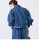 【RM denim】バックひねりデザインショート丈Gジャン