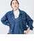 【RM denim】バックひねりデザインショート丈Gジャン
