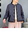 【TAION×LIMONTA】別注ベロアパイピングショートダウン