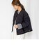 【TAION×LIMONTA】別注ベロアパイピングショートダウン