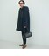 【WEB＆一部店舗限定色アイテム】【TAION/タイオン】ボア×ダウンフードロング(リバーシブル)