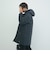 【WEB＆一部店舗限定色アイテム】【TAION/タイオン】ボア×ダウンフードロング(リバーシブル)