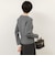 【ご好評につき新色登場】《手洗い可能》レース付きリブVネックカーディガン