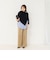【一部WEB限定サイズ】ウォッシャブルロビンソンツイルデザインパンツ
