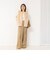 【一部WEB限定サイズ】ウォッシャブルロビンソンツイルデザインパンツ