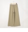 《セットアップ対応》ウォッシャブル強撚ツイルワイドパンツ