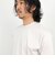 《ビジカジ対応》シルケットスムース クルーネック ドレスロンT 26AW
