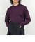 《ビジカジ対応》シルケットスムース クルーネック ドレスロンT 26AW