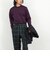 《ビジカジ対応》シルケットスムース クルーネック ドレスロンT 26AW