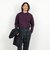 《ビジカジ対応》シルケットスムース クルーネック ドレスロンT 26AW