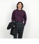 《ビジカジ対応》シルケットスムース クルーネック ドレスロンT 26AW