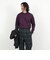 《ビジカジ対応》シルケットスムース クルーネック ドレスロンT 26AW