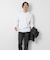 《ビジカジ対応》シルケットスムース Vネック ドレスロンT 26AW