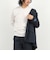《ビジカジ対応》シルケットスムース Vネック ドレスロンT 26AW