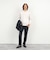 《ビジカジ対応》シルケットスムース Vネック ドレスロンT 26AW