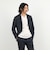 《ビジカジ対応》シルケットスムース Vネック ドレスロンT 26AW