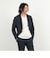 《ビジカジ対応》シルケットスムース Vネック ドレスロンT 26AW