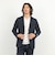 《ビジカジ対応》シルケットスムース Vネック ドレスロンT 26AW