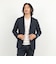 《ビジカジ対応》シルケットスムース Vネック ドレスロンT 26AW