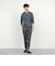 《ビジカジ対応》シルケットスムース Vネック ドレスロンT 26AW