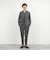 《ビジカジ対応》シルケットスムース Vネック ドレスロンT 26AW