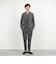 《ビジカジ対応》シルケットスムース Vネック ドレスロンT 26AW