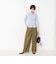 ウォッシャブルチノカーブパンツ