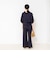【NOLLEY’S mgr.松葉別注・一部WEB限定色】《セットアップ》ツイルバイヤス洗練美脚パンツ